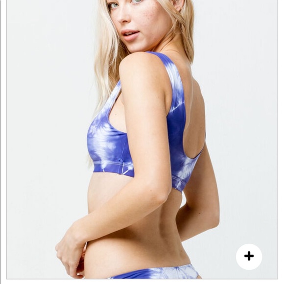 DIPPIN' DAISY'S Baja Tie Dye Bikini-top S bottom L - Picture 5 of 14